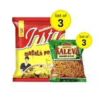 Insta Ahaar Masala Poha 60 g (Pack of 3) + Free Kaleva Bikaneri Bhujia 8 g