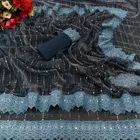 Lycra Blend Embellished Saree for Women 