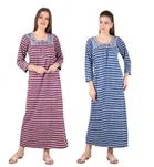 Woolen Hosiery Nighty for Women 