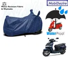 Polyester Universal Waterproof Cover for Yamaha RayZ (Blue)