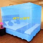 Square Mosquito Net 4FT x 6FT Assorted 