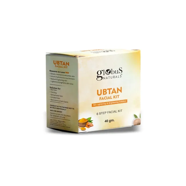 ग्लोबस नैचुरल्स उबटन फेशियल किट 40 g