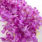 Polyester Artificial Hanging Flower Garlands 