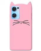 Silicone Mobile Back Cover for Reno 7 5G 