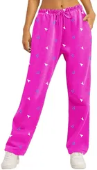 Cotton Printed Jogger Pants for Women 