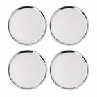 SimpleHome Steel Full Plate 11 Inch Combo Set of 4