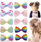 Fabric Hair Accessories Combo for Women, Pack of 100 