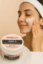 Ronzille Anti Tan Facial Kit For Tan Removal Repair Sun Damage With Vitamin-C Face Serum Facial Kit for Women & Men 