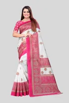 Art Silk Printed Saree for Women 