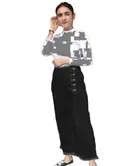 Denim Jeans for Women (Black, 30)