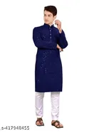 Embroidered Kurta Set for Men 