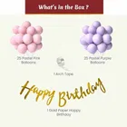 Happy Birthday Balloon Decoration Kit, Multicolor, Pack Of 52