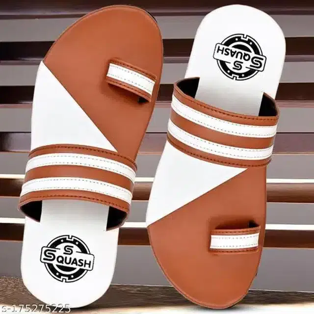 Flip Flop for Men (Tan, 6)