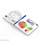 Set of 2 My First Tiny Board Books for Kids Fruits Vegetables Early Learning Mini Board Book Combo Toddlers First Picture Learning Boosts Brain Development Encourages Problem Solving Perfect Choice for Homeschooling Kindergarten Nursery Students