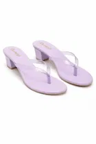 Solid Block Sandals for Women 