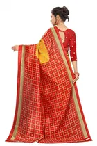 Mysore Silk Printed Saree for Women 