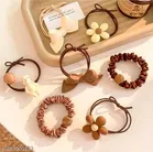Fabric Hair Scrunchies for Women & Girls 