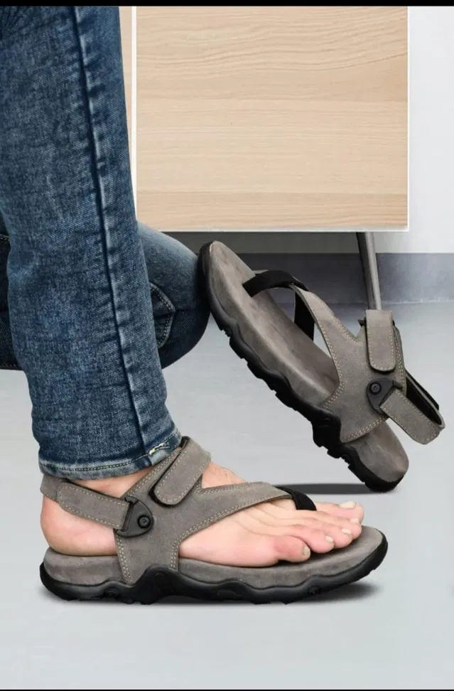 Sandals for Men (Grey, 7)