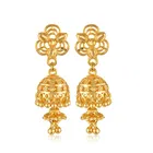 Brass Jhumkas Earrings for Women 