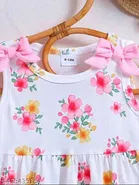 Cotton Blend Frock for Girls 