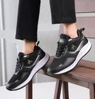 Casual Shoes for Men (Black, 6)