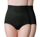 Cotton Blend High Waist Tummy Tucker Briefs for Women 