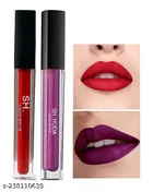 Liquid Lipstick for Women, Multicolor, Pack of 2