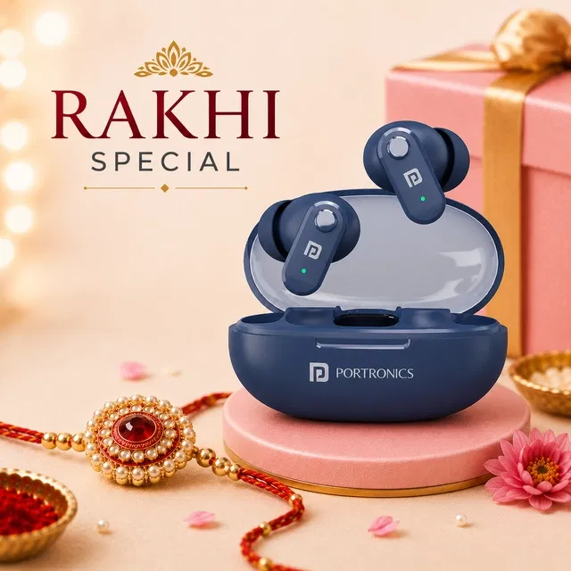 Portronics Harmonics Twins S16 | Rakhi Special