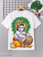 Round Neck Printed T-Shirt for Boys 