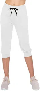 Cotton Solid Capri for Women 