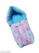 Cotton Bed for Baby (0-2 Months, Pink)