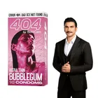 Bold Care 404 Super Ultra Thin Bubblegum Flavored Condoms - 10 Pcs, Pack of 1