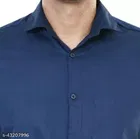 Cotton Blend Solid Shirts for Men, Multicolor 