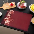 PVC Printed Dining Table Placemats 