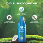 बजाज 100% शुद्ध नारियल तेल 100 ml, प्रीमियम ग्रेड 1 गुणवत्ता वाले नारियल से बना
