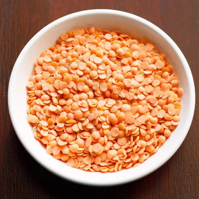 लूस मसूर दाल 2 Kg खुली