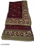 Bridal Netted Dupatta 