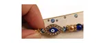 Thread Rakhi with Greeting Card & Roli Chawal 