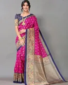 Art Silk Printed Saree for Women 