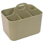 Plastic Multipurpose Storage Basket (Light Grey)
