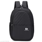 Polyester Backpack for Men & Women, Black
