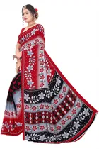Georgette Printed Saree for Women 