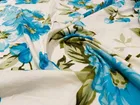Sarangi Fitted Double Bedsheet 190x183x20 cm Blue