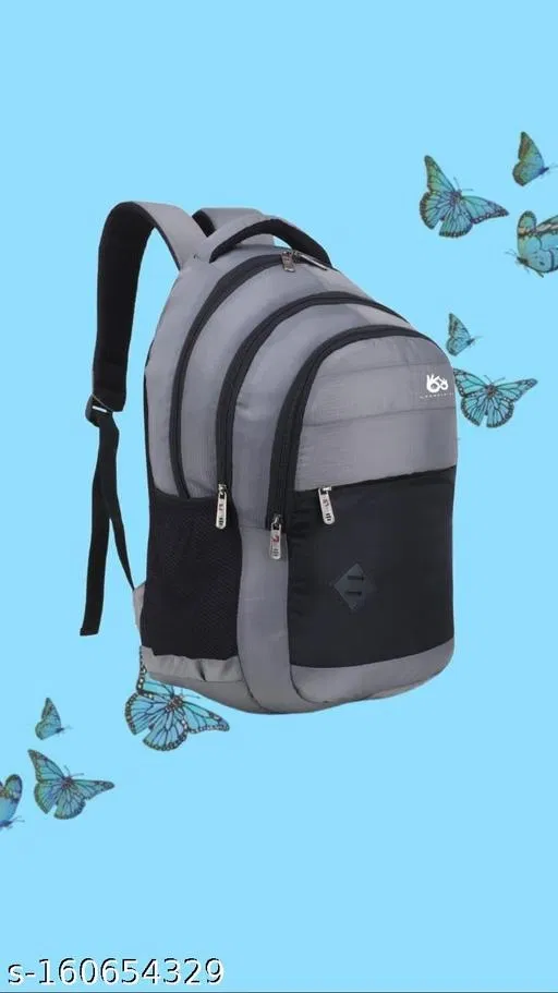 Nylon Backpack for Men & Women, Multicolor