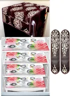 Knit 7 Pcs Fridge Cover Set 