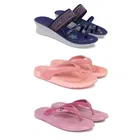 Combo of Heels with Slippers for Women 