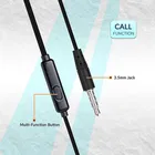 ZEBRONICS ZEB-BRO, With In-Line MiC, 3.5mm Jack, 10mm drivers, Compatible for Phone/Tablet Wired  