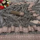 Lycra Blend Embellished Saree for Women 