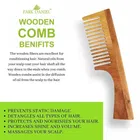 Park Daniel Natural & Ecofriendly Handmade Neem Wooden Dressing Handle Comb 