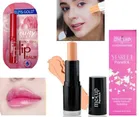 Combo of Mekup Panstick Concealer & Elpis Gold Fruity Shine Lip Balm 